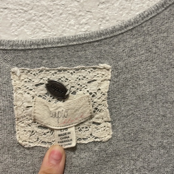 Cupio Oversized shirt with pockets size large - Picture 4 of 6